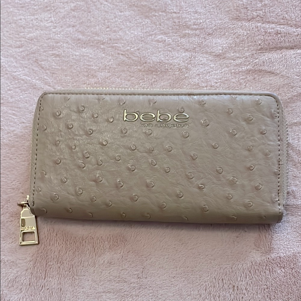 Bebe Tan Wallet for Women